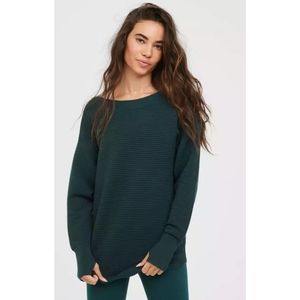 NWT, Aerie offline stretch off the shoulder sweater. Size XS.